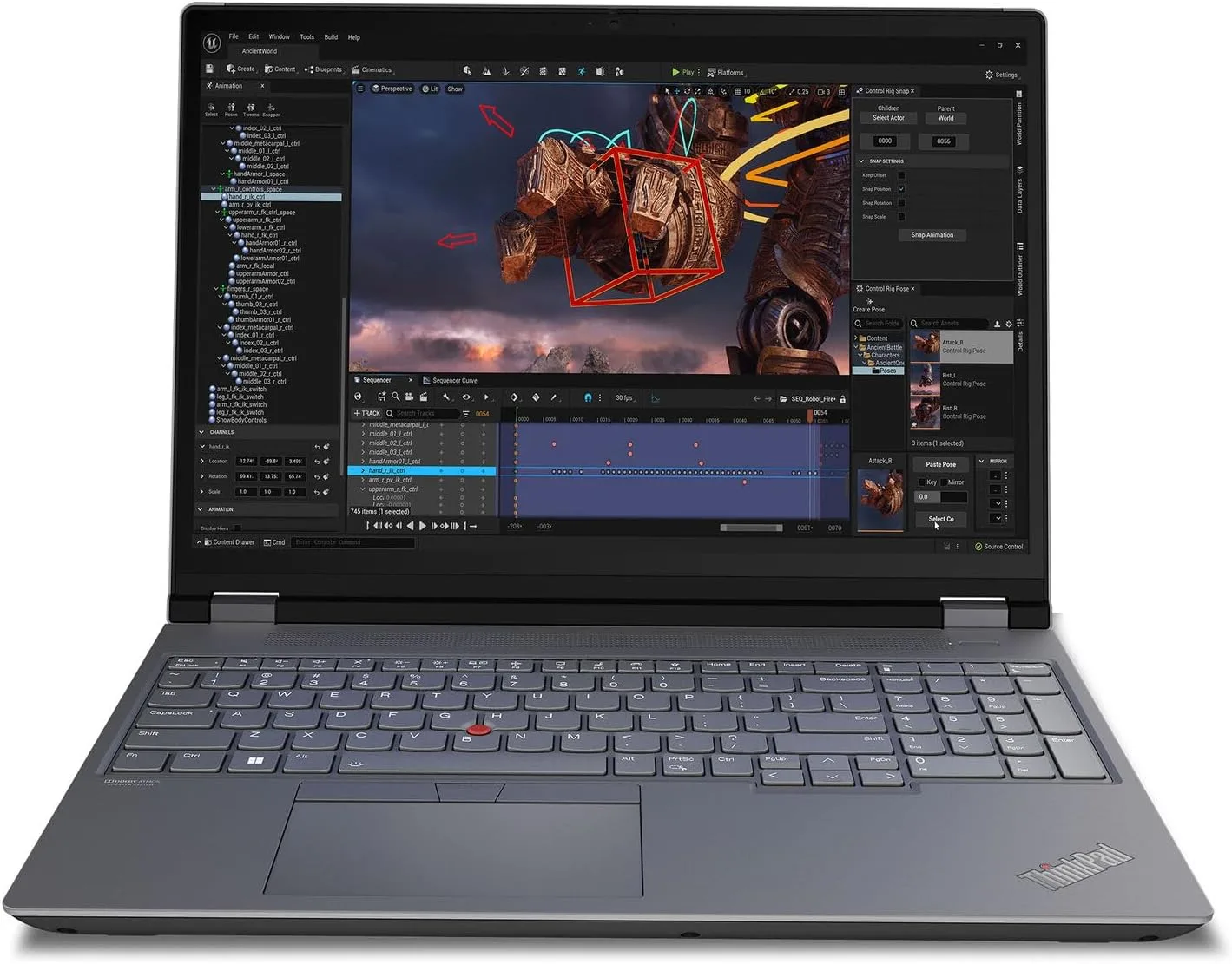 Lenovo ThinkPad P16 Gen 2 con Intel Core i7-14700HX, 32 GB de RAM DDR5 y GPU profesional NVIDIA RTX 2000 Ada: la configuracion de workstation disponible en Amazon.es. Fuente: imagen de producto de Amazon.es