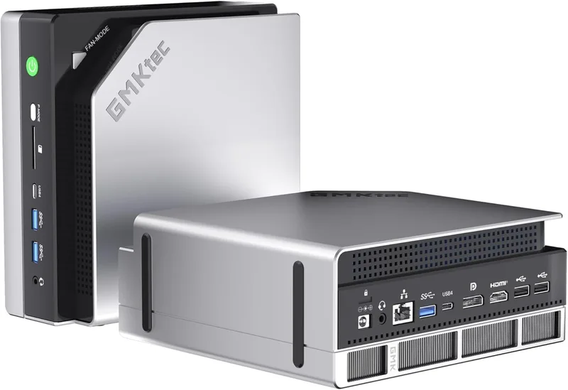 GMKtec EVO-X2 con Ryzen AI Max+ 395 y 64 GB de memoria unificada: la alternativa directa al MS-S1 MAX. Fuente: imagen de producto de Amazon.es